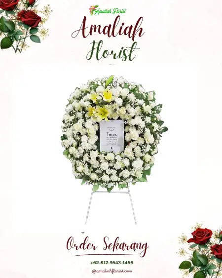 Krans Bunga Duka Bumi Kedamaian